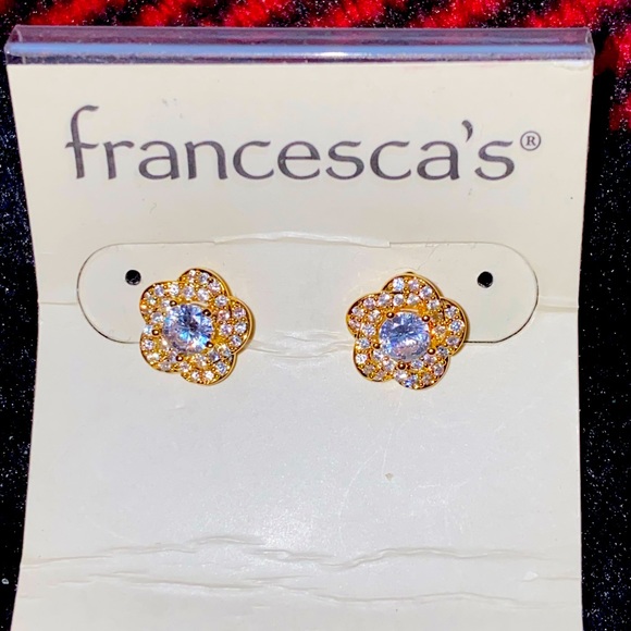 Flower Shaped Studs - Picture 1 of 4